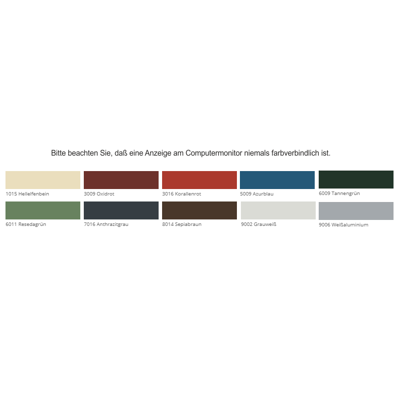 Geflügelhütte Klein (B 2,85 m x L 4,50 m x H 1,35 m) – Bild 2