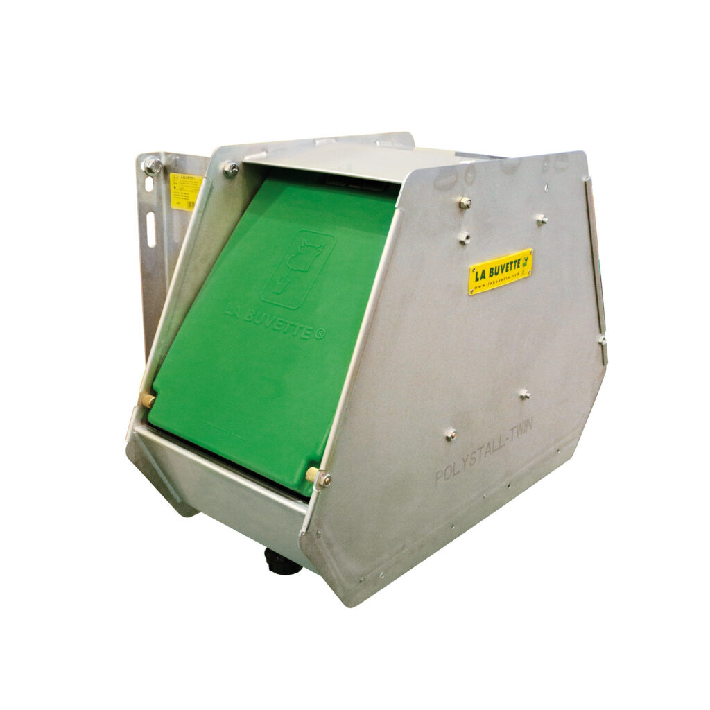 Edelstahltränke POLYSTALL TWIN PREMIUM