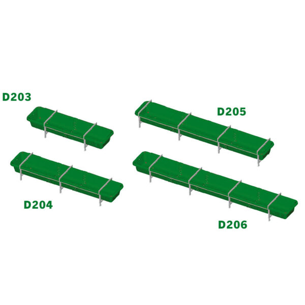 MODULARER Futtertrog 3 bis 6 Meter