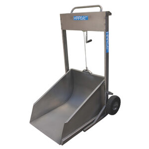 Kälberlift aus Edelstahl